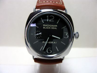 PANERAI RADIOMIR AUTOMATIC REPLICA WATCH BROWN LEATHER STRAP